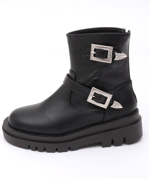 チチカカ（チチカカ）の「エンジニアブーツ（ブーツ・レディース・ブラック/ブラウン・MEDIUM/LARGE）」の13枚目の写真