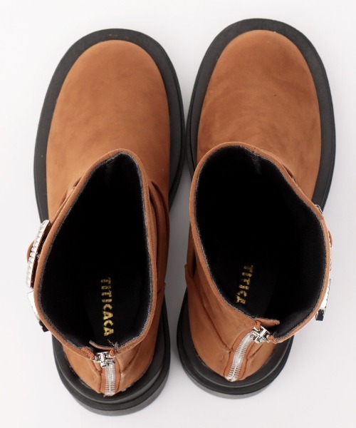 チチカカ（チチカカ）の「エンジニアブーツ（ブーツ・レディース・ブラック/ブラウン・MEDIUM/LARGE）」の18枚目の写真