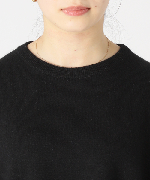 JOURNAL STANDARD（ジャーナルスタンダード）の「アンゴラブレンドクルーネックプルオーバー（ニット/セーター・レディース・ブラック系その他/ブラック/ブルー系その他・FREE）」の15枚目の写真