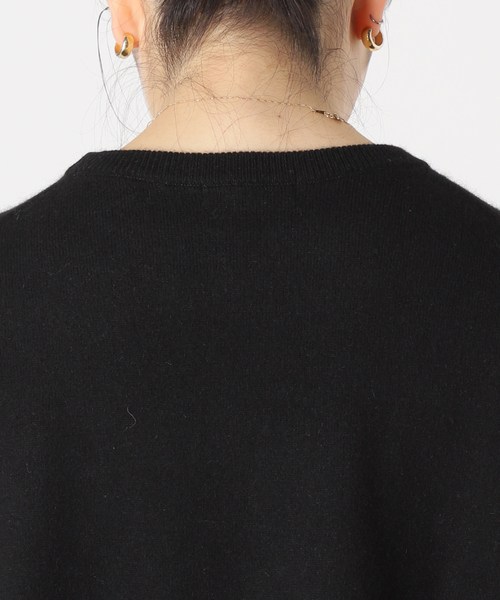 JOURNAL STANDARD（ジャーナルスタンダード）の「アンゴラブレンドクルーネックプルオーバー（ニット/セーター・レディース・ブラック系その他/ブラック/ブルー系その他・FREE）」の16枚目の写真