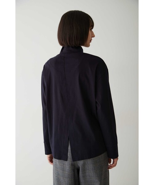 human woman（ヒューマンウーマン）の「◆バックスリットカットソー（Tシャツ/カットソー・レディース・ホワイト/ネイビー・MEDIUM）」の16枚目の写真