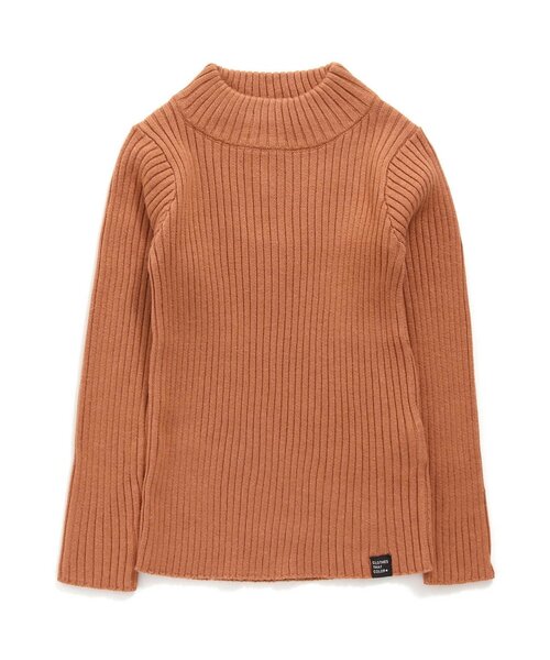 Seraph（セラフ）の「ウォッシャブルリブセーター（ニット/セーター・キッズ・オフホワイト/ラベンダー/ブラック/オレンジ/サックスブルー/その他2/ピンク・110/140/95/90/120/80/100/130）」の6枚目の写真