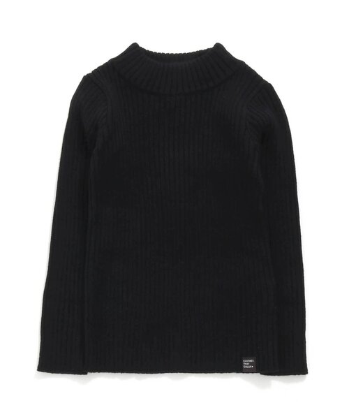 Seraph（セラフ）の「ウォッシャブルリブセーター（ニット/セーター・キッズ・オフホワイト/ラベンダー/ブラック/オレンジ/サックスブルー/その他2/ピンク・110/140/95/90/120/80/100/130）」の3枚目の写真