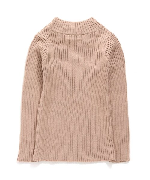 Seraph（セラフ）の「ウォッシャブルリブセーター（ニット/セーター・キッズ・オフホワイト/ラベンダー/ブラック/オレンジ/サックスブルー/その他2/ピンク・110/140/95/90/120/80/100/130）」の9枚目の写真