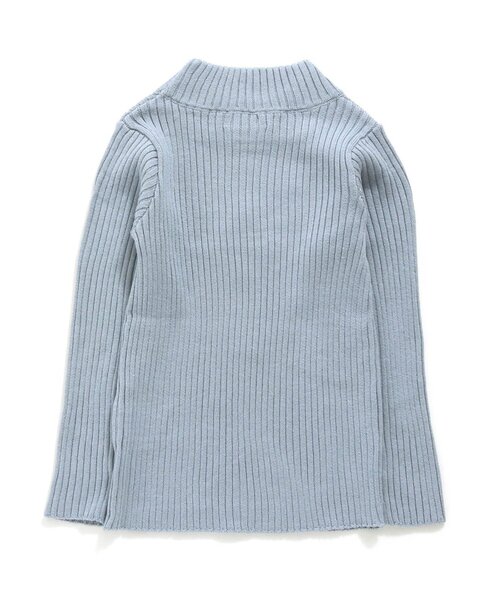 Seraph（セラフ）の「ウォッシャブルリブセーター（ニット/セーター・キッズ・オフホワイト/ラベンダー/ブラック/オレンジ/サックスブルー/その他2/ピンク・110/140/95/90/120/80/100/130）」の11枚目の写真