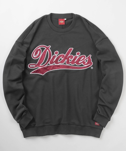 Dickies(ディッキーズ)の「【Dickies/ディッキーズ】サテンワッペン刺繍 ビッグカレッジロゴ スウェット/スタジアムロゴトレーナー/ビッグシルエット/裏毛(スウェット・メンズ・ホワイト/ネイビー/ブラウン/イエロー/ブルー/グリーン/オートミール/スミクロ・M/L/XL)」の22枚目の写真