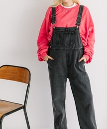 Flugge（フラッジー）の「black denim overall/ブラックデニム