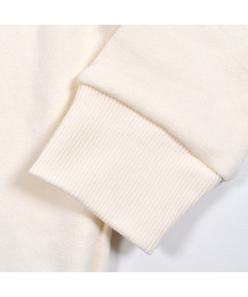 BeBe（ベベ）の「BeBe/マシュマロ裏毛ロゴ刺繍トレーナー(90~150cm)（スウェット・キッズ・グレー/オフホワイト・150/90/110/130/140/120/100）」の18枚目の写真