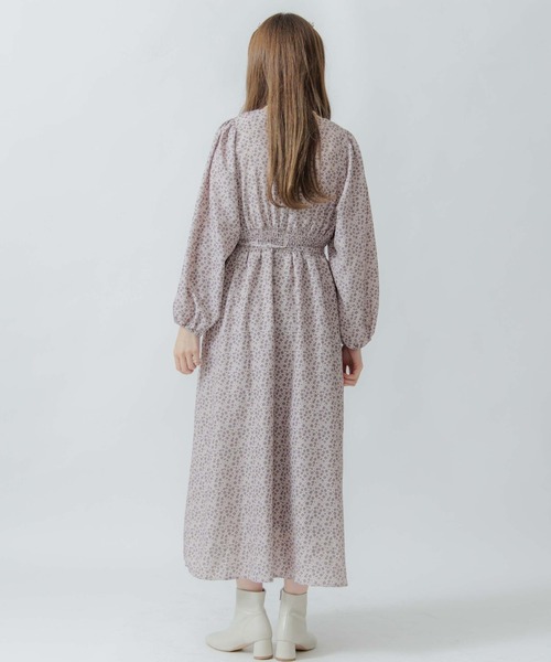 flower（フラワー）の「コルセットブルームワンピース（ワンピース・レディース・ベージュ/ブラウン・FREE）」の6枚目の写真