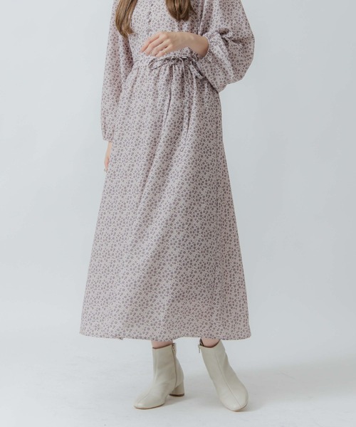 flower（フラワー）の「コルセットブルームワンピース（ワンピース・レディース・ベージュ/ブラウン・FREE）」の8枚目の写真