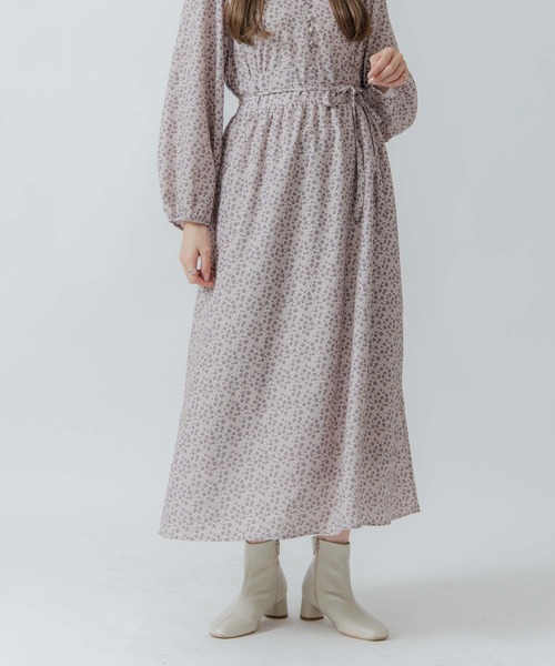 flower（フラワー）の「コルセットブルームワンピース（ワンピース・レディース・ベージュ/ブラウン・FREE）」の9枚目の写真