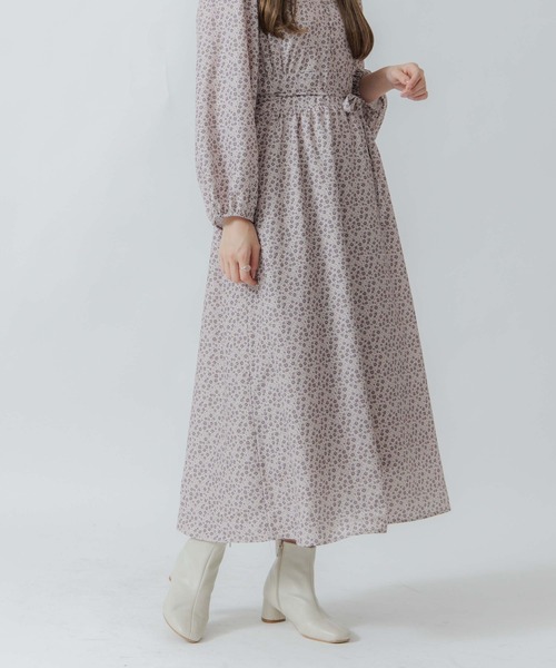 flower（フラワー）の「コルセットブルームワンピース（ワンピース・レディース・ベージュ/ブラウン・FREE）」の10枚目の写真