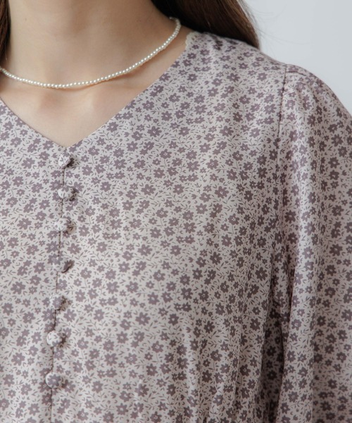 flower（フラワー）の「コルセットブルームワンピース（ワンピース・レディース・ベージュ/ブラウン・FREE）」の15枚目の写真