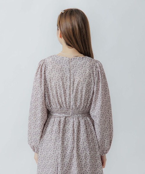 flower（フラワー）の「コルセットブルームワンピース（ワンピース・レディース・ベージュ/ブラウン・FREE）」の14枚目の写真