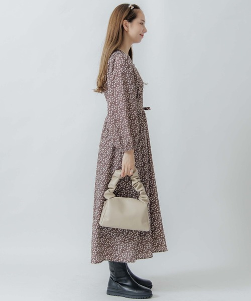 flower（フラワー）の「コルセットブルームワンピース（ワンピース・レディース・ベージュ/ブラウン・FREE）」の18枚目の写真