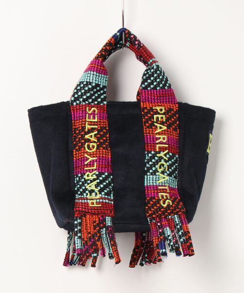 PEARLY GATES】フリンジハンドル カートバッグ (UNISEX)