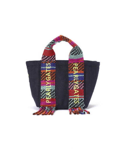 PEARLY GATES】フリンジハンドル カートバッグ (UNISEX)