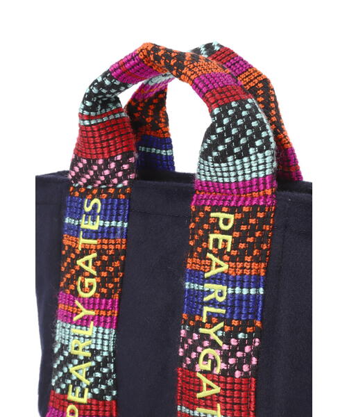 PEARLY GATES】フリンジハンドル カートバッグ (UNISEX)