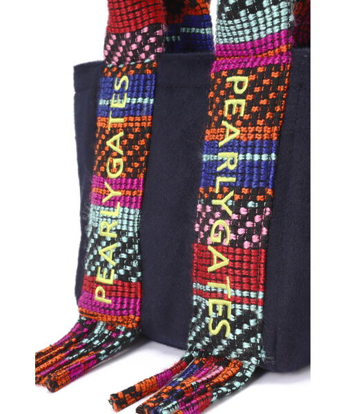 PEARLY GATES】フリンジハンドル カートバッグ (UNISEX)