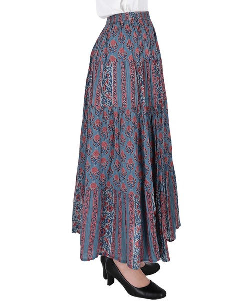 【VIP SALE】DOLCE&GABBANA ガーベラ柄 ティアード スカート DOLCE&GABBANA】カーネーション柄 ポプリン ミディスカート