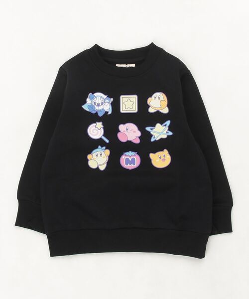 atmos pink(アトモスピンク)の「カービィ KIDS バリアスプリントトレーナー(スウェット・キッズ・ブラック/サックスブルー/オフホワイト・110/120/130/140/150)」の3枚目の写真
