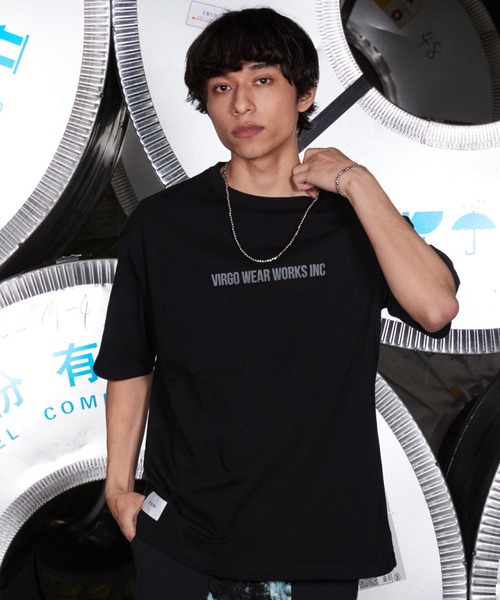 VIRGOwearworks（ヴァルゴウェアワークス）の「3D logo S/S（Tシャツ/カットソー・メンズ・サックスブルー/ブラック/ホワイト・3/4/2/5）」の2枚目の写真