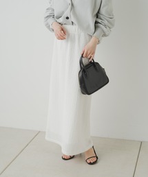 PUAL CE CIN | 3Dレーススカート(スカート)