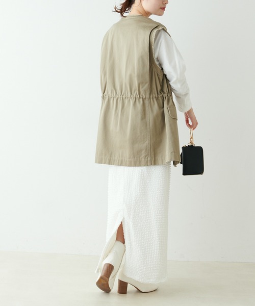 PUAL CE CIN（ピュアルセシン）の「3Dレーススカート（スカート・レディース・ブラック/オフホワイト・FREE）」の17枚目の写真