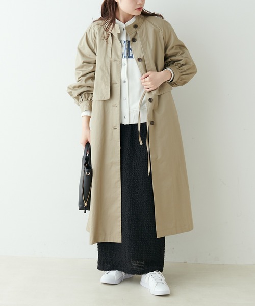 PUAL CE CIN（ピュアルセシン）の「3Dレーススカート（スカート・レディース・ブラック/オフホワイト・FREE）」の13枚目の写真