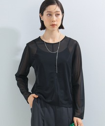 Ray BEAMS | Ray BEAMS / センターシーム シアー Tシャツ(Tシャツ/カットソー)