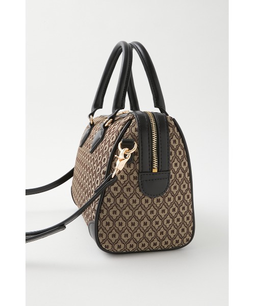 MOUSSY（マウジー）の「MONOGRAM BOSTON バッグ(M)（ボストンバッグ・レディース・ブラウン・FREE）」の14枚目の写真