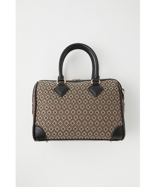 MOUSSY（マウジー）の「MONOGRAM BOSTON バッグ(M)（ボストンバッグ・レディース・ブラウン・FREE）」の12枚目の写真