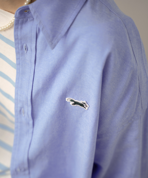 J.C.PENNEY（ジェーシーペニー）の「【THE FOX/ザフォックス】別注 カラーシャツ（シャツ/ブラウス・レディース・ピンク/ブルー/ホワイト・FREE）」の10枚目の写真