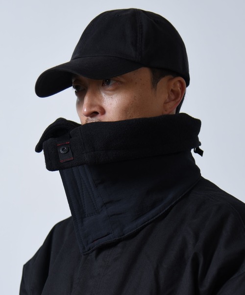 BELLWOODMADE（ベルウッドメイド）の「【難燃 加工】FIRE PROOF NECK WARMER / 難燃 / ネックウォーマー（ネックウォーマー/スヌード・メンズ・ブラック・ONE SIZE）」の5枚目の写真