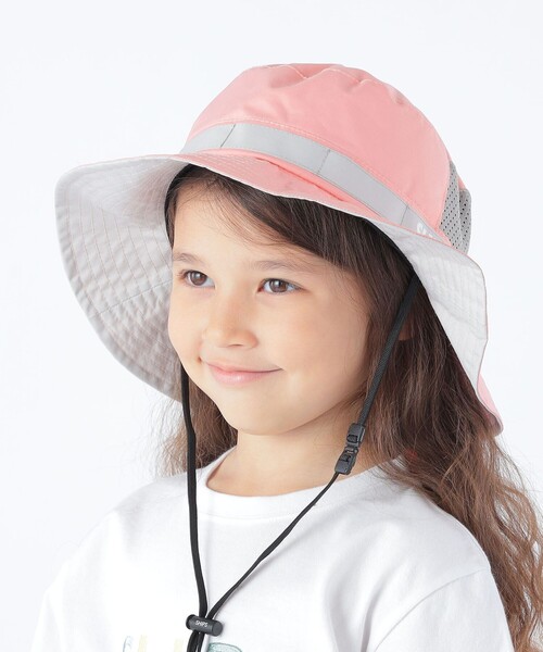 SHIPSKIDS〈UVカット/撥水/吸水速乾〉サファリハット