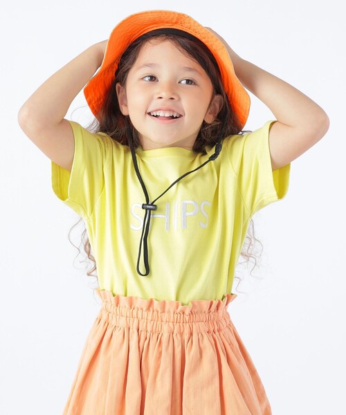 SHIPS（シップス）の「SHIPS KIDS:〈UVカット/撥水/吸水速乾〉サファリ ハット（ハット・キッズ・ベージュ/ネイビー/ライトピンク/ブルー系/ライトグリーン/ライトパープル/ライム/パープル・SMALL/MEDIUM/LARGE）」の18枚目の写真