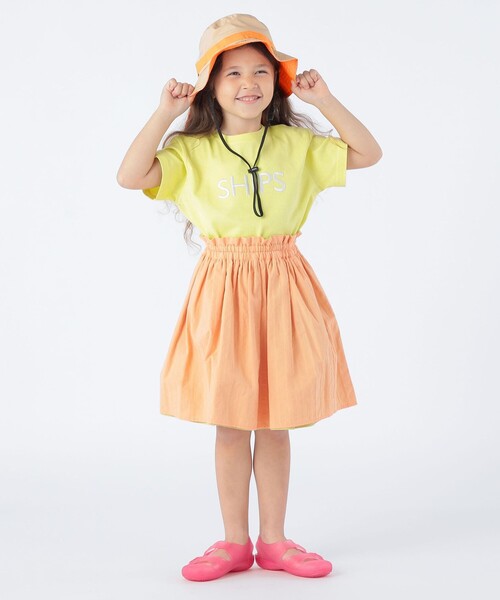 SHIPS（シップス）の「SHIPS KIDS:〈UVカット/撥水/吸水速乾〉サファリ ハット（ハット・キッズ・ベージュ/ネイビー/ライトピンク/ブルー系/ライトグリーン/ライトパープル/ライム/パープル・SMALL/MEDIUM/LARGE）」の19枚目の写真