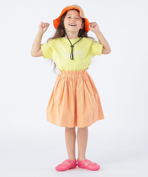 SHIPS（シップス）の「SHIPS KIDS:〈UVカット/撥水/吸水速乾〉サファリ ハット（ハット・キッズ・ベージュ/ネイビー/ライトピンク/ブルー系/ライトグリーン/ライトパープル/ライム/パープル・SMALL/MEDIUM/LARGE）」の20枚目の写真