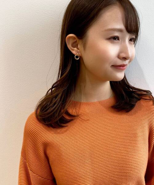 OPAQUE.CLIP（オペークドットクリップ）の「◆スモールメタルリングピアス（ピアス（両耳用）・レディース・ゴールド/シルバー・00）」の5枚目の写真