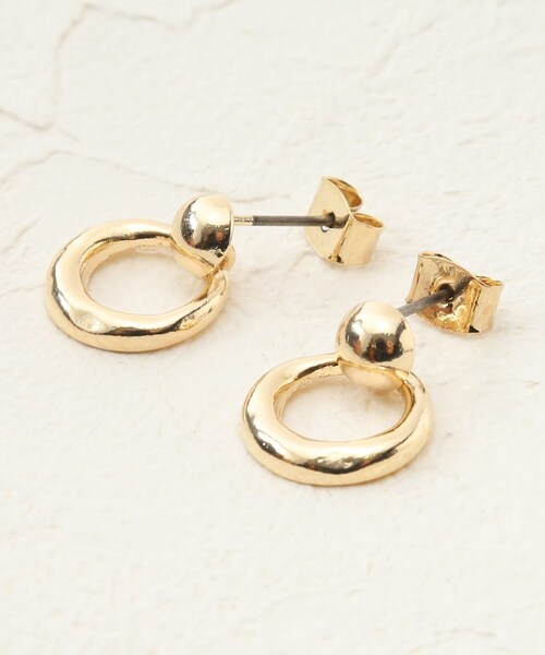 OPAQUE.CLIP（オペークドットクリップ）の「◆スモールメタルリングピアス（ピアス（両耳用）・レディース・ゴールド/シルバー・00）」の13枚目の写真
