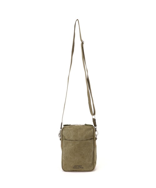 AVIREX（アヴィレックス）の「STENCIL SHOULDER BAG / ステンシル ショルダー バッグ /  AVIREX / アヴィレックス（ショルダーバッグ・メンズ・オリーブ系・F）」の7枚目の写真