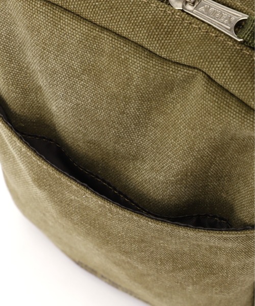 AVIREX（アヴィレックス）の「STENCIL SHOULDER BAG / ステンシル ショルダー バッグ /  AVIREX / アヴィレックス（ショルダーバッグ・メンズ・オリーブ系・F）」の13枚目の写真
