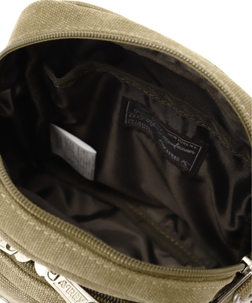 AVIREX（アヴィレックス）の「STENCIL SHOULDER BAG / ステンシル ショルダー バッグ /  AVIREX / アヴィレックス（ショルダーバッグ・メンズ・オリーブ系・F）」の15枚目の写真