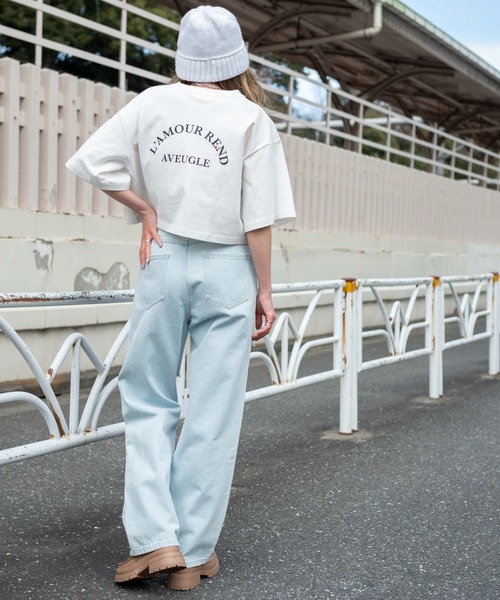 WEGO（ウィゴー）の「WEGO/スーパーヘビークラッシュローライズパンツ（デニムパンツ・レディース・ブラック系その他/ライトインディゴブルー・SMALL/MEDIUM）」の13枚目の写真