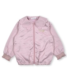 SLAP SLIP（スラップスリップ）の「SLAPSLIP/スカラップ襟シンプルタフタジャケット(80~130cm)（その他アウター・キッズ）」