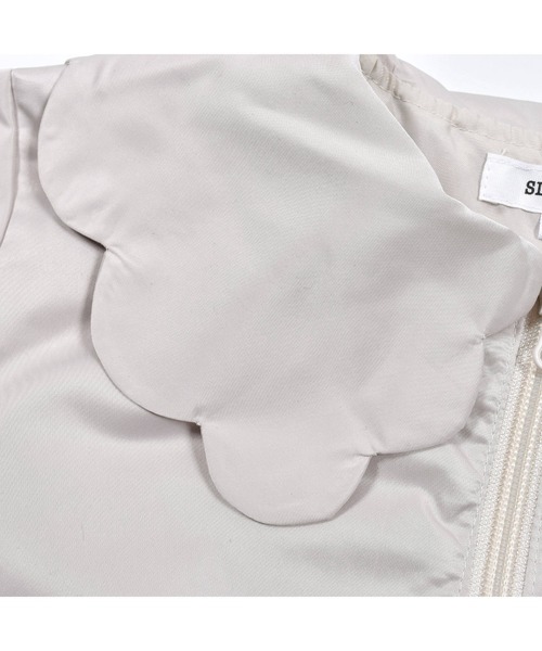 SLAP SLIP（スラップスリップ）の「SLAPSLIP/スカラップ襟シンプルタフタジャケット(80~130cm)（その他アウター・キッズ・ピンク/オフホワイト・120/110/130/80/100/90）」の18枚目の写真