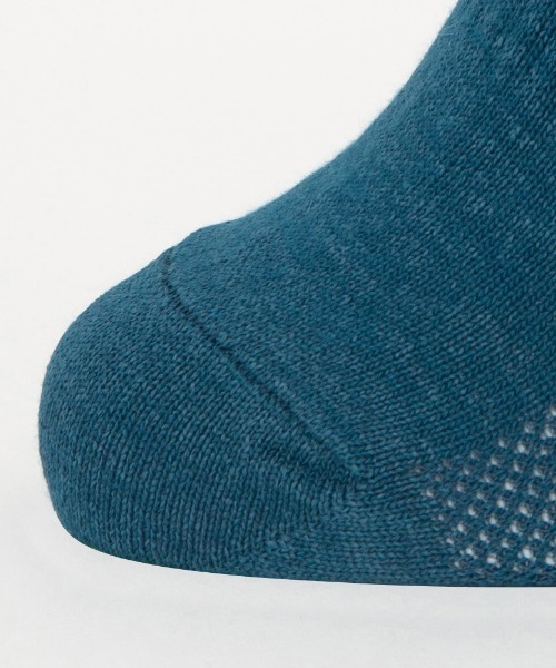 GUNZE（グンゼ）の「WASHIITO/和紙糸 ソックス フットカバー カジュアル（ソックス/靴下・メンズ・オフホワイト/グレー/ダークオリーブ/ダークブルー・25-27CM）」の12枚目の写真