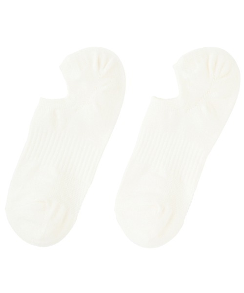 GUNZE（グンゼ）の「WASHIITO/和紙糸 ソックス フットカバー カジュアル（ソックス/靴下・メンズ・オフホワイト/グレー/ダークオリーブ/ダークブルー・25-27CM）」の7枚目の写真