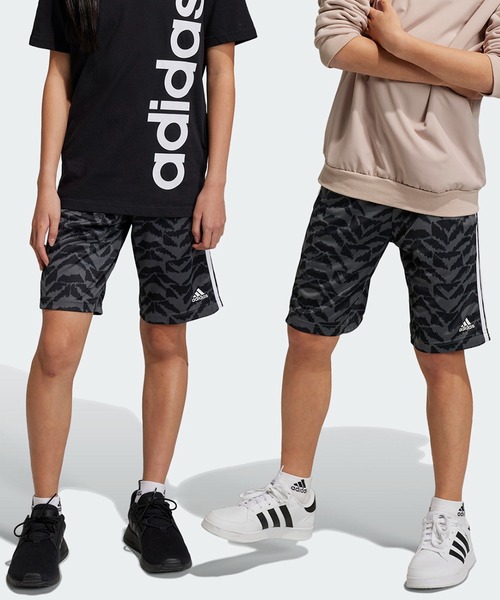 adidas(アディダス)の「サッカー セレブレーション ショーツ / ハーフパンツ / アディダス adidas(その他パンツ・キッズ・レッド/グレー・140/150/160/130)」の1枚目の写真