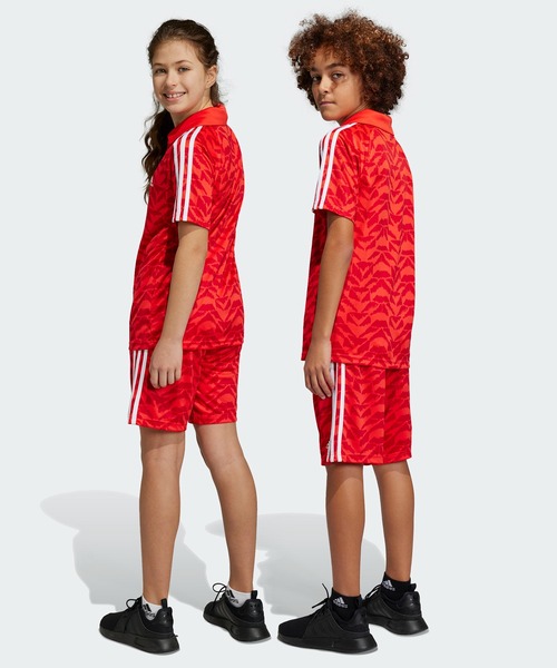 adidas(アディダス)の「サッカー セレブレーション ショーツ / ハーフパンツ / アディダス adidas(その他パンツ・キッズ・レッド/グレー・140/150/160/130)」の4枚目の写真